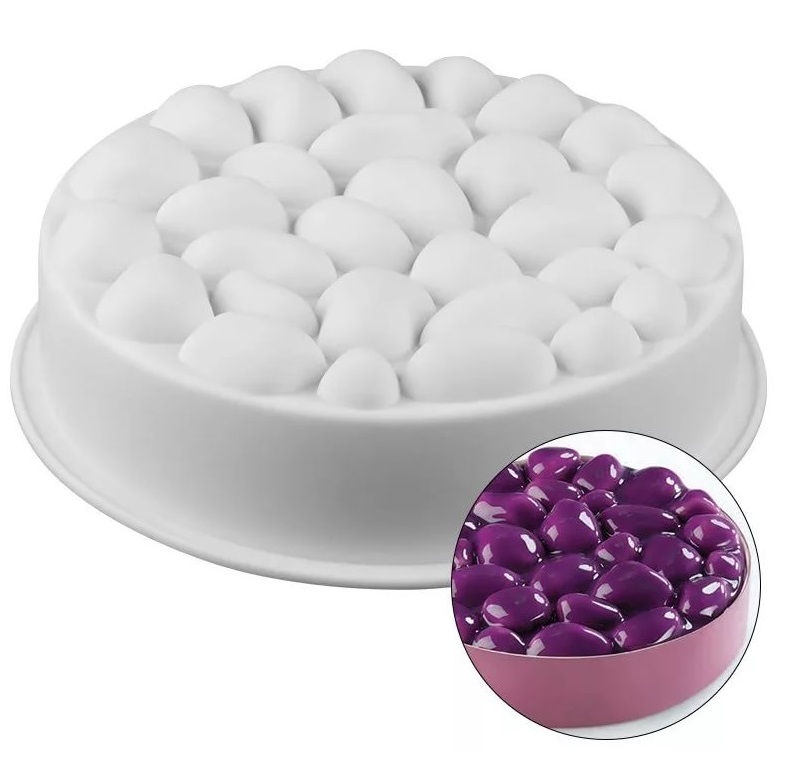 Форма силиконовая Камни d180мм h50мм 1050мл