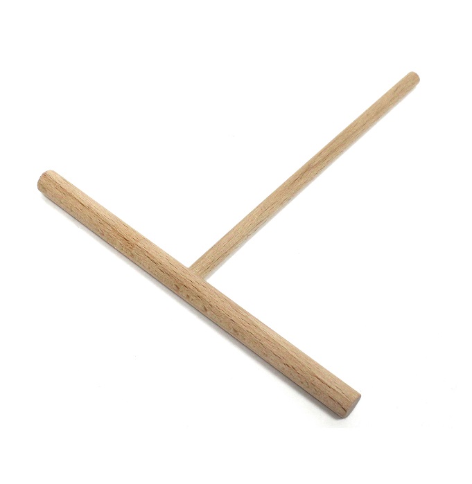 Лопатка Т-образная 185мм деревянная