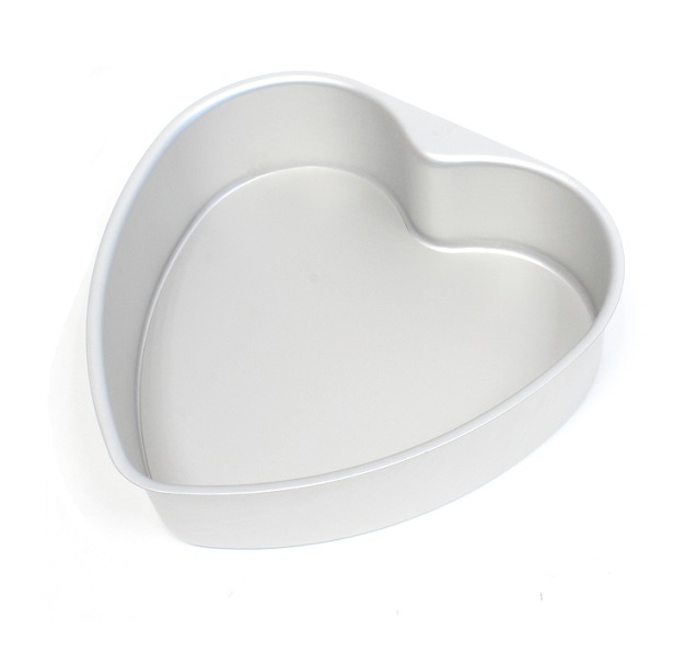 Форма "Сердце" 236х222мм h67мм со съемным дном, алюминий