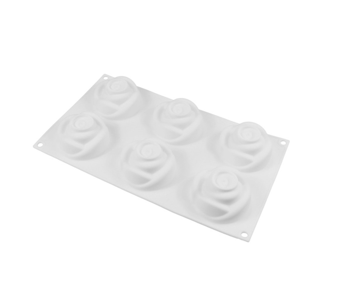 Форма силиконовая Роза (6шт. d70мм h55мм) 175х300мм