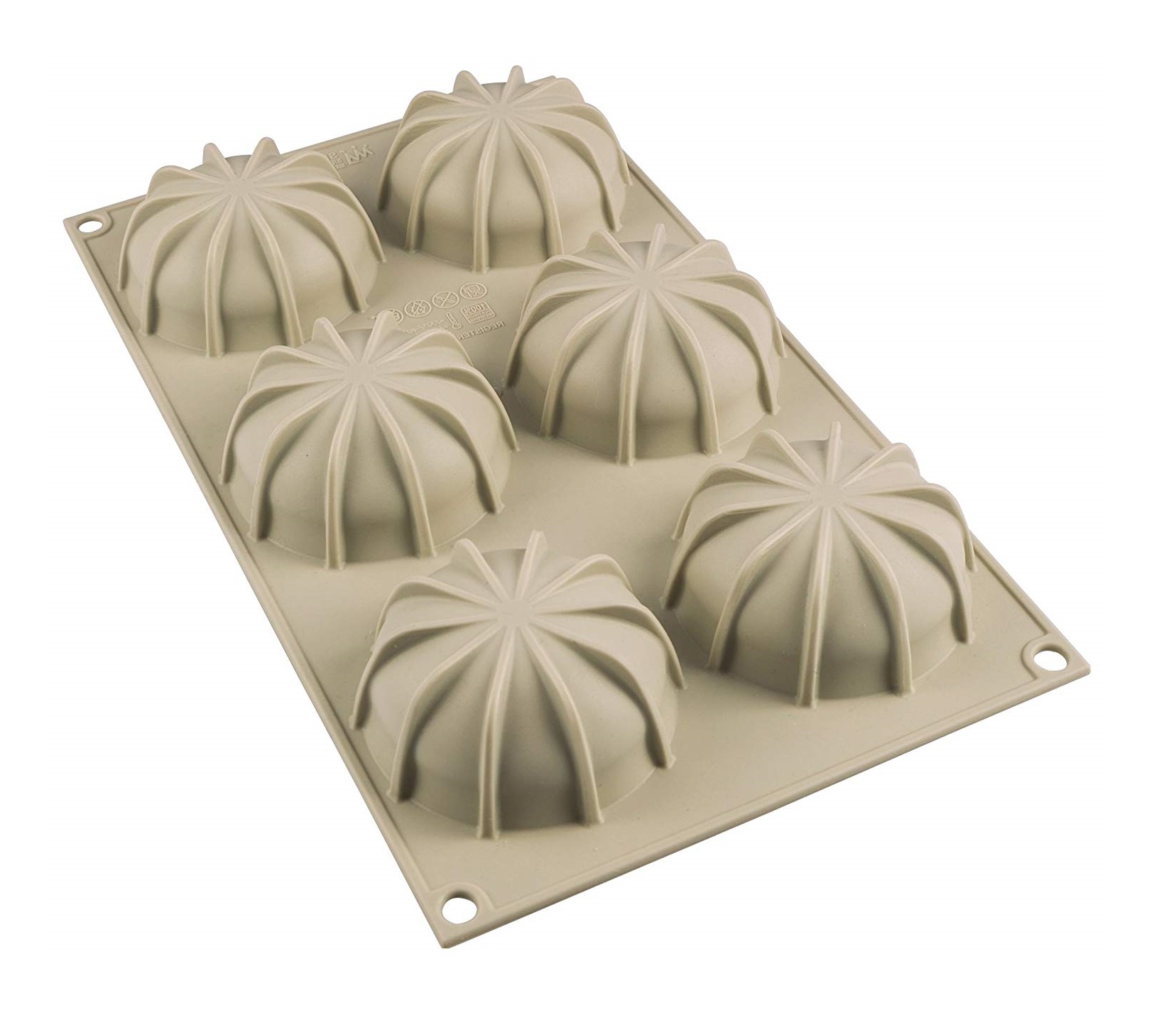 Форма силиконовая Капля мини (6шт. d68мм h32мм) 175х300мм