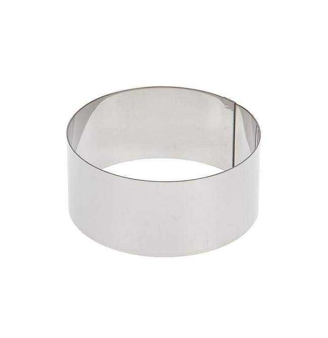 Форма резак вырубка кольцо d100мм h80мм нержавеющая сталь