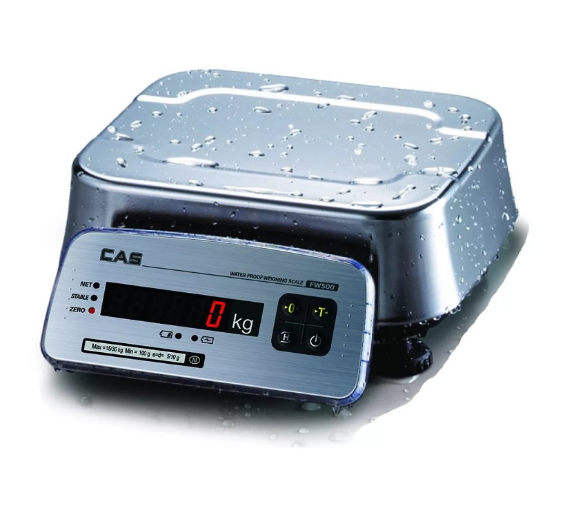 Весы фасовочные влагозащищенные до 30 кг Cas FW500-30E