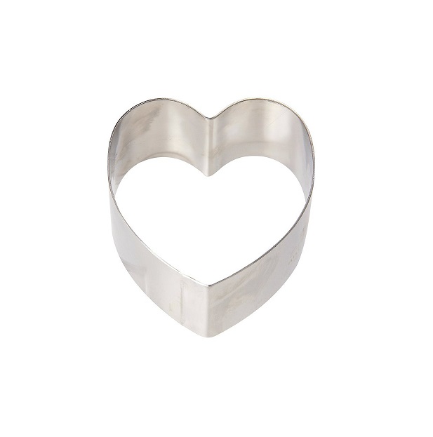 Форма резак вырубка сердце 65х65мм h50мм нержавеющая сталь