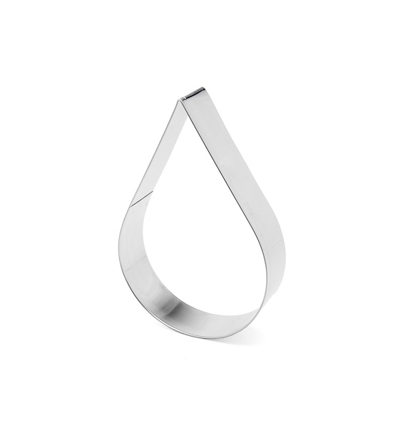 Форма резак вырубка капля 200х120мм h40мм Капля нерж. сталь Matfer