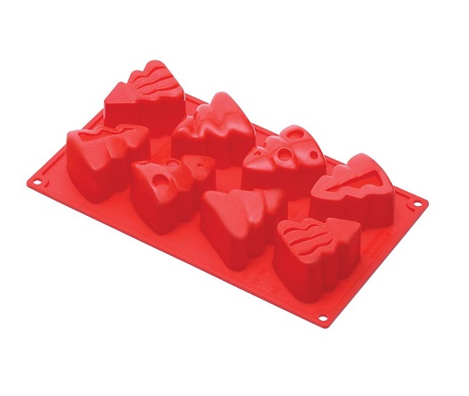 Форма силиконовая  Ёлка (8шт. 70х58мм h44мм) 175х295мм