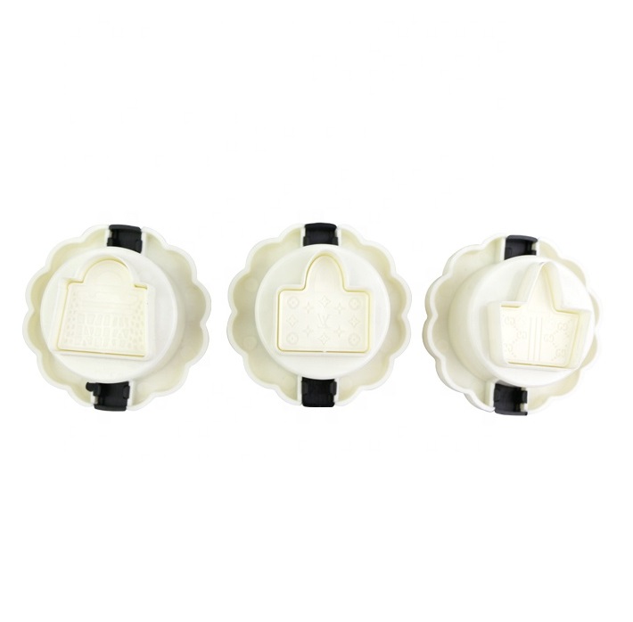 Набор Плунжеров для мастики "Сумочки" (3шт.) d30мм пластик АКЦИЯ