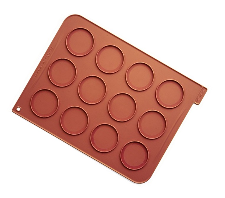 Коврик силиконовый для макаронс 395х300мм