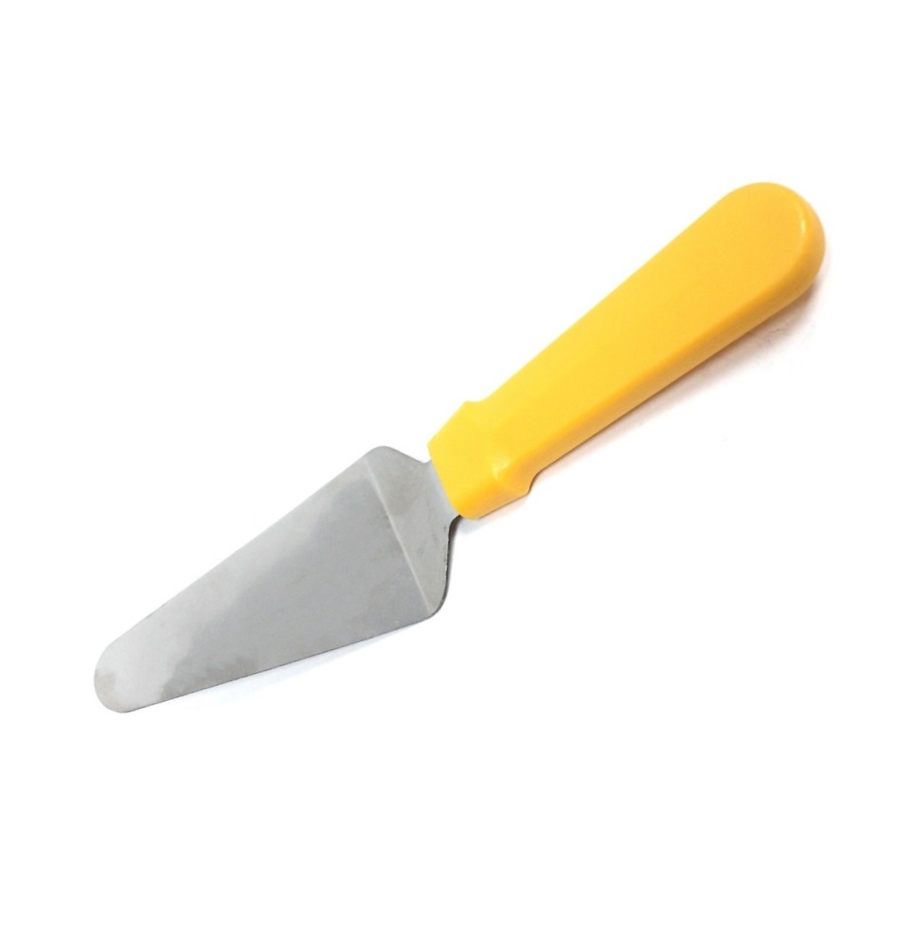 Лопатка-скребок с пластиковой ручкой 145х45мм нержавеющая сталь