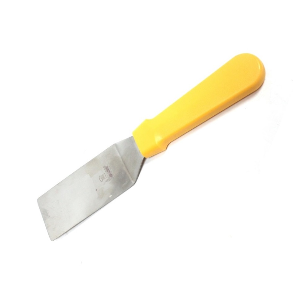 Лопатка-скребок с пластиковой ручкой 135х50мм нержавеющая сталь