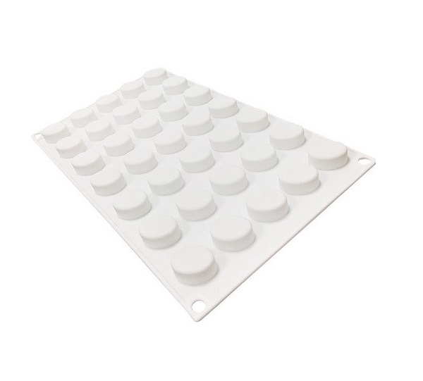 Форма силиконовая Овал микро (35шт. 26х19мм h12мм) 175х300мм