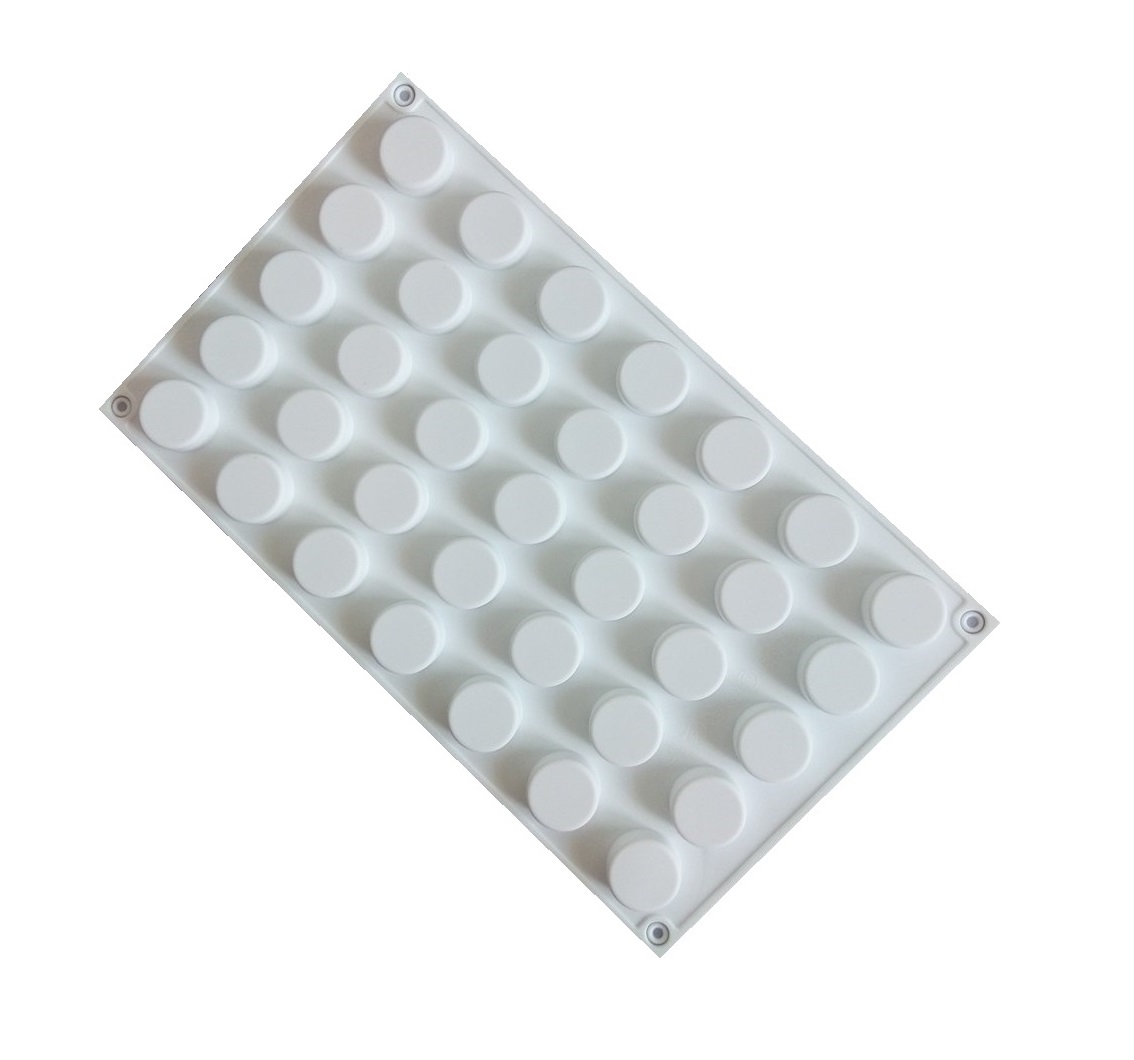 Форма силиконовая Круг микро (35шт. d24мм h12мм) 175х300мм