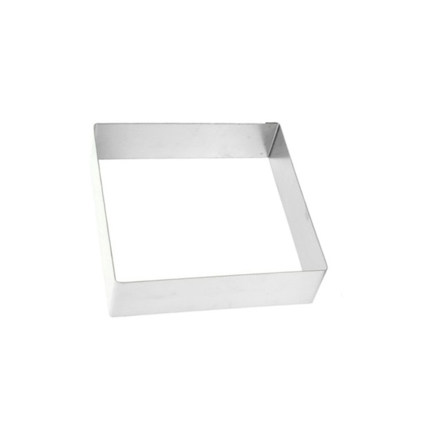 Форма резак вырубка квадрат 120х120мм h60мм нержавеющая сталь
