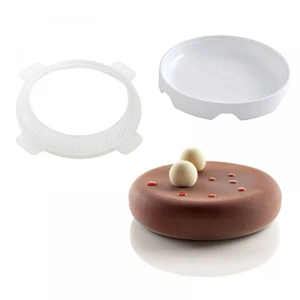 Форма силиконовая объемная Эклипс d180мм h45мм 1000мл