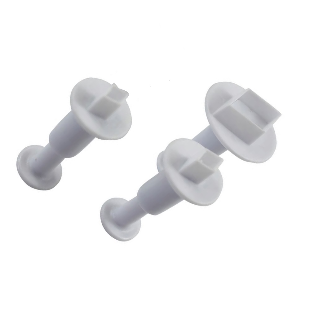 Набор Плунжеров для марципана и мастики "Ромб" (3шт.) пластик АКЦИЯ