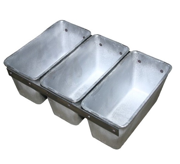 Форма для хлеба 223х103мм h115мм 3х760г