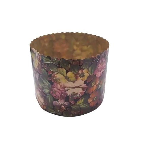 Форма бумажная "Кулич" пасхальный  100г (упаковка 100шт.)