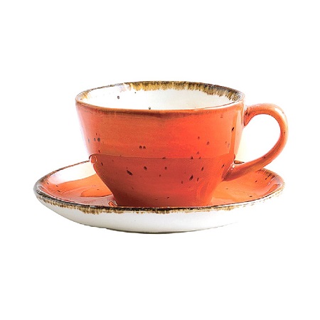 Чайная пара 200мл "Orange Sky"