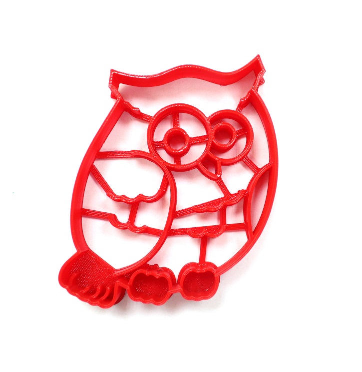 Вырубка для пряника 80х60мм h15мм пластик