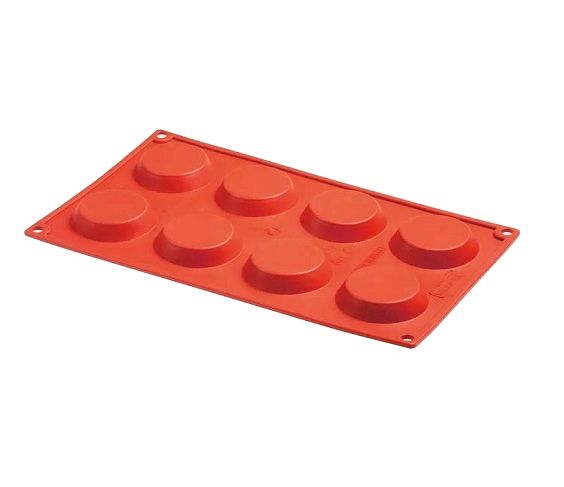 Форма силиконовая Тарталетки (8шт. d60мм h12мм) 175х300мм