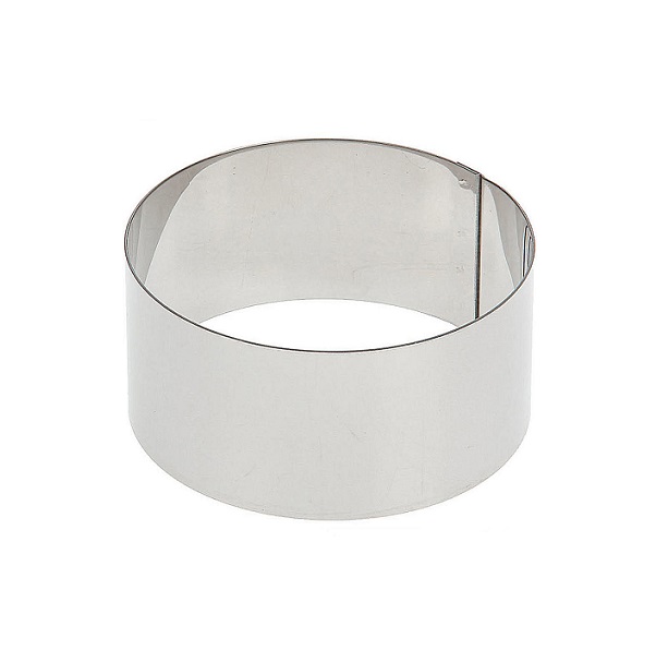 Форма резак вырубка кольцо d120мм h50мм металлическая