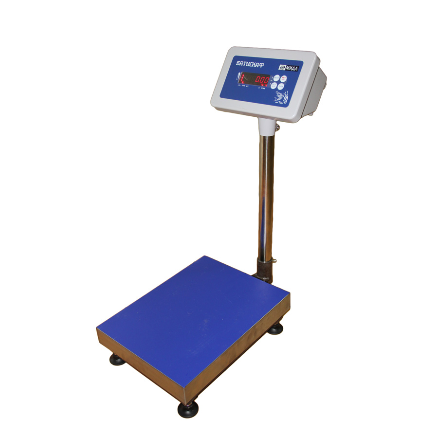 Весы товарные до 600 кг Батискаф Х2.1 МП 600 ВДА Ф3