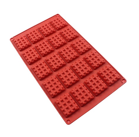 Форма силиконовая Вафли-мини (20шт. 45х35мм h10мм) 175х300мм