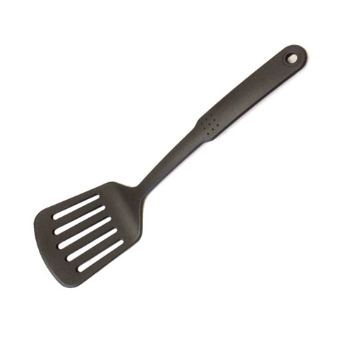 Лопатка для тефлона с прорезями 90х90мм нейлон