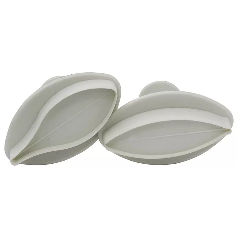 Набор вырубок для мастики с плунжером "Лепесток" (2шт.) пластик