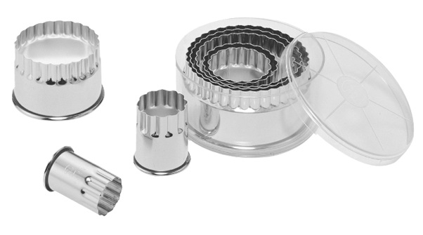 Набор вырубок в коробке (8шт.) нержавеющая сталь