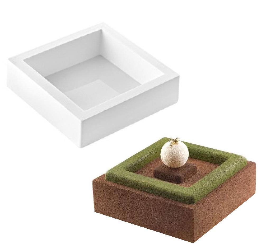 Форма силиконовая Квадрат 160х160мм h50мм 1273мл