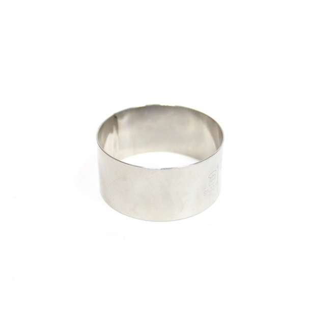 Форма резак вырубка кольцо d50мм h25мм нержавеющая сталь