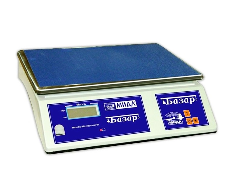 Весы фасовочные Базар до 3 кг МТ 3 В1ДА Базар 2