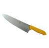 Нож поварской "Шеф" 250/395мм желтый