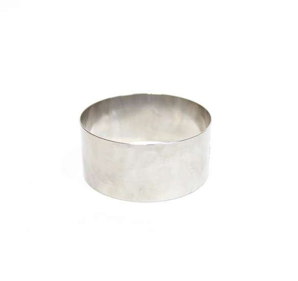 Форма-резак кольцо нержавеющая сталь d100мм h40мм