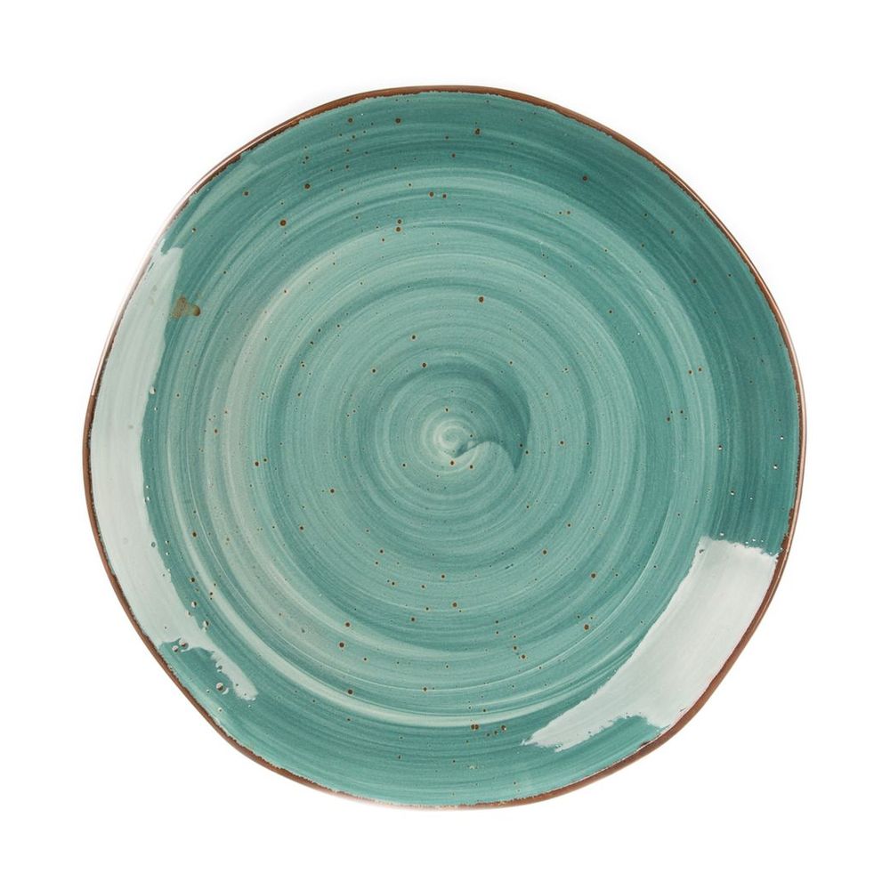 Тарелка d300мм "Green Sea" фарфор