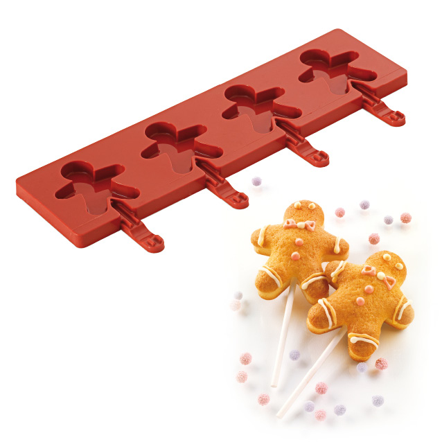 Форма силиконовая "Пряничный человечек" 355х95