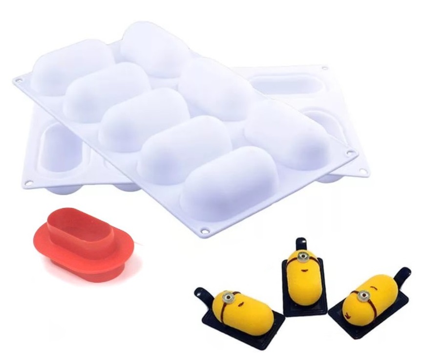 Форма силиконовая Камень 82x43мм h32мм 175х300мм + вырубка