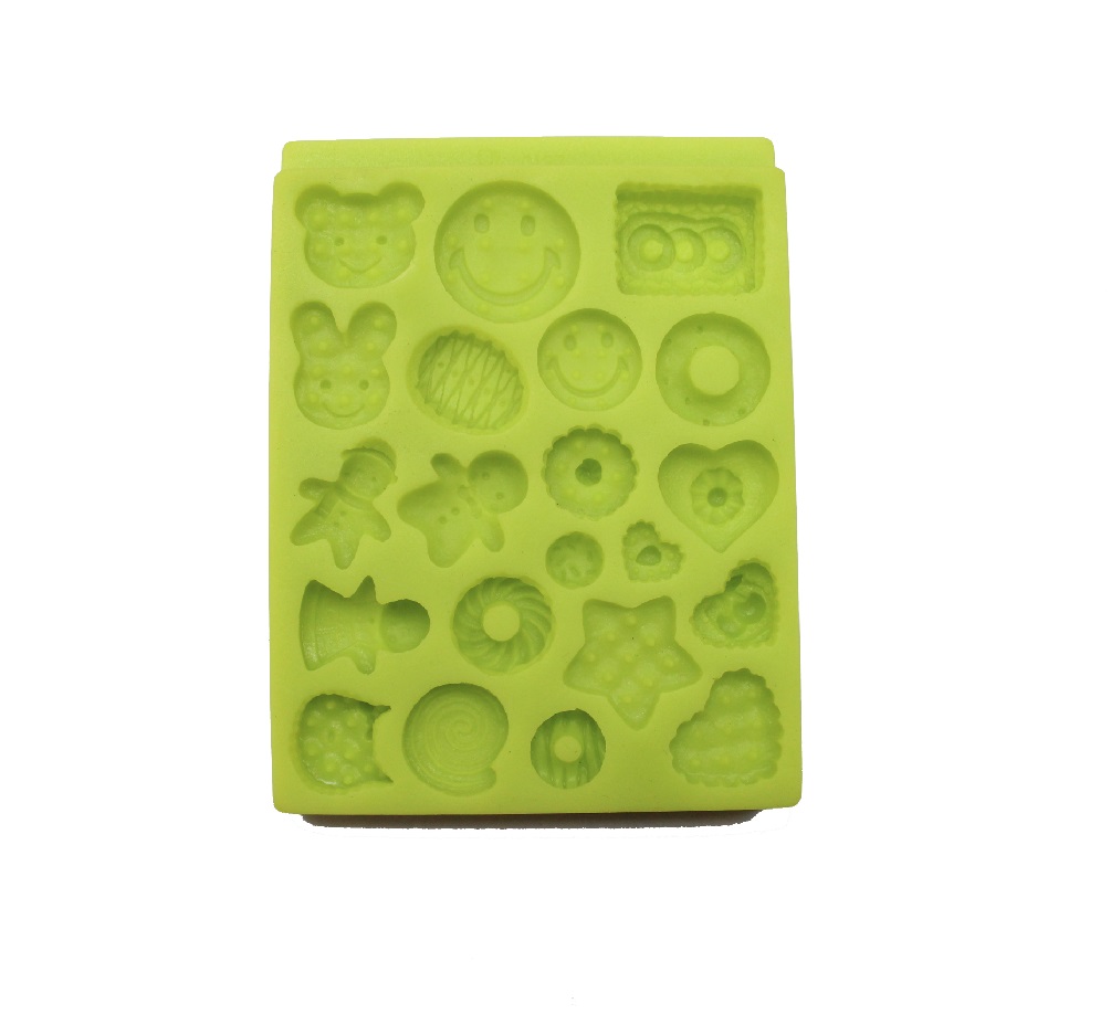 Форма силиконовая "Кукольное ассорти" 102х77мм