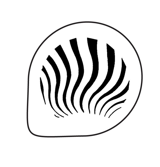 Трафарет для декора выпечки "Ракушка"