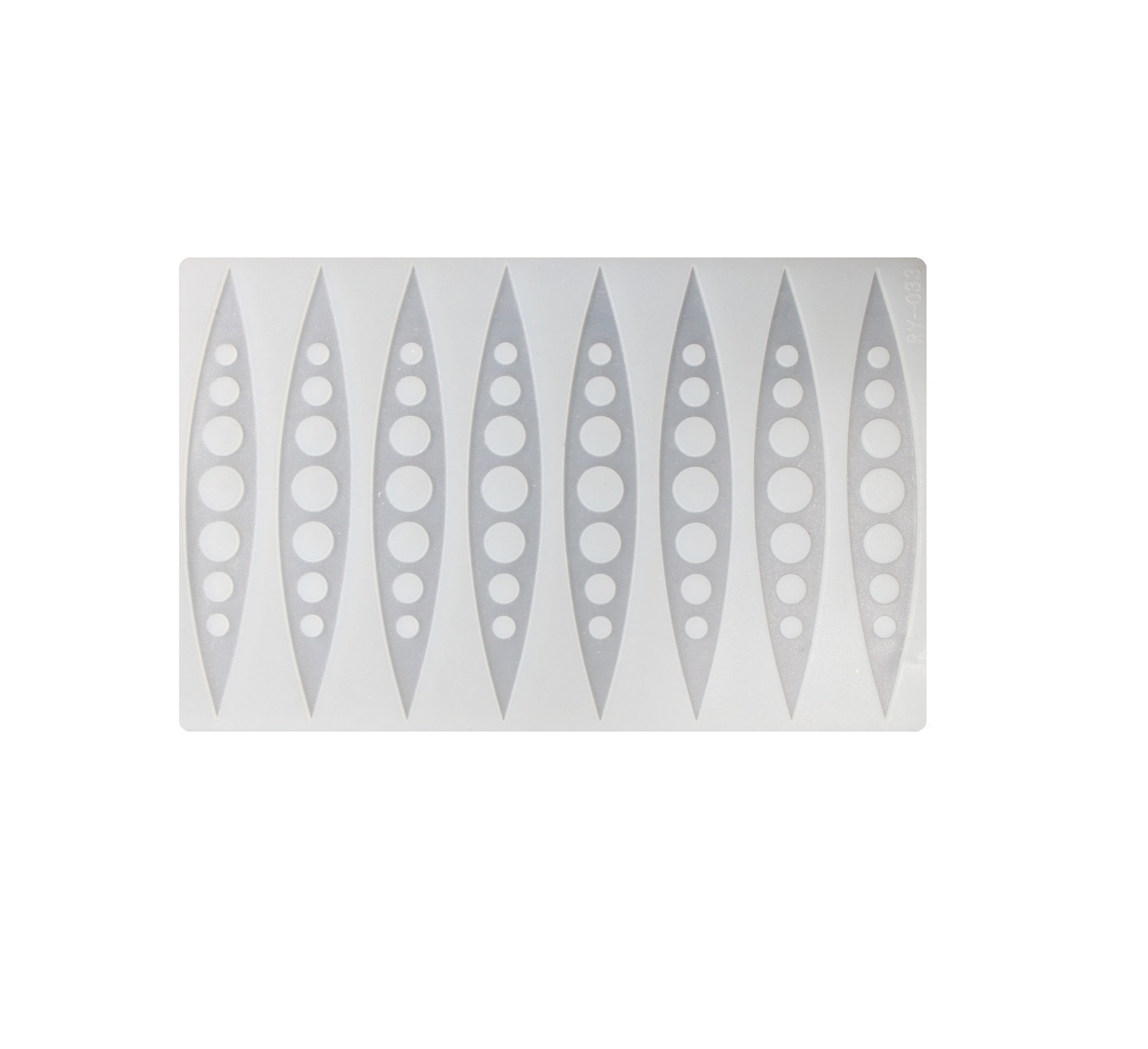 Коврик силиконовый для шоколада Стручок гороха 195х120мм АКЦИЯ