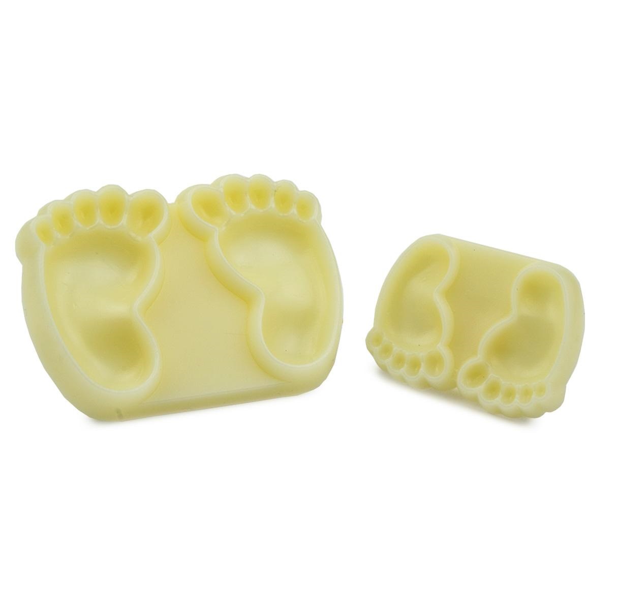 Вырубка для мастики "Детские ножки" (2шт.) пластик