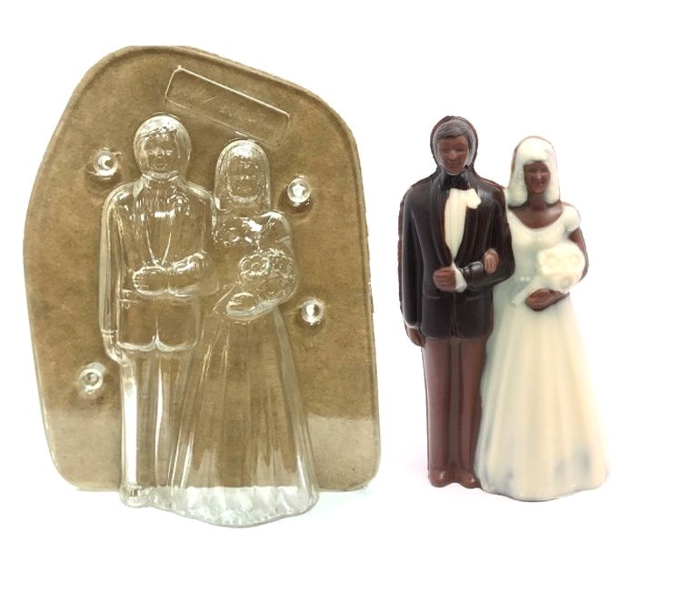 Форма поликарбонатная Свадебные фигуры