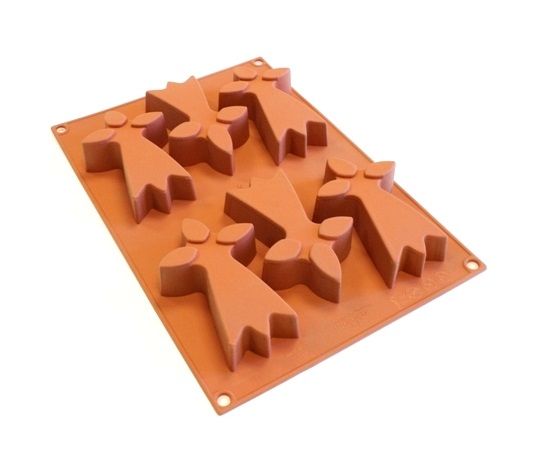 Форма силиконовая Гермин (6шт. 70х110мм h30мм) 210х300мм