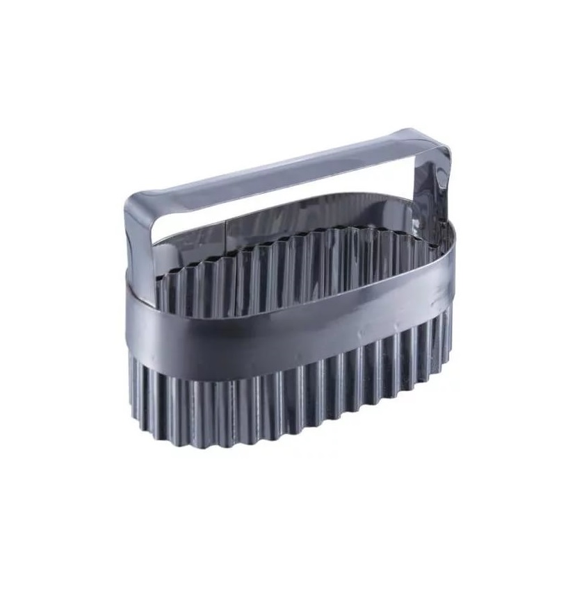 Вырубка для слоеного языка 70х100мм h50мм нержавеющая сталь