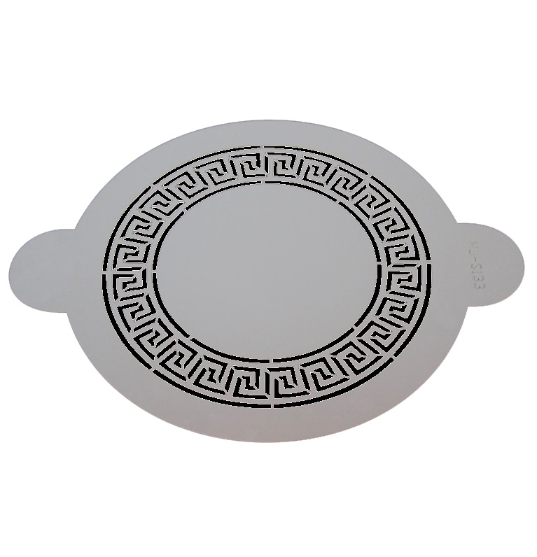 Трафарет для декора выпечки "Орнамент Греция"