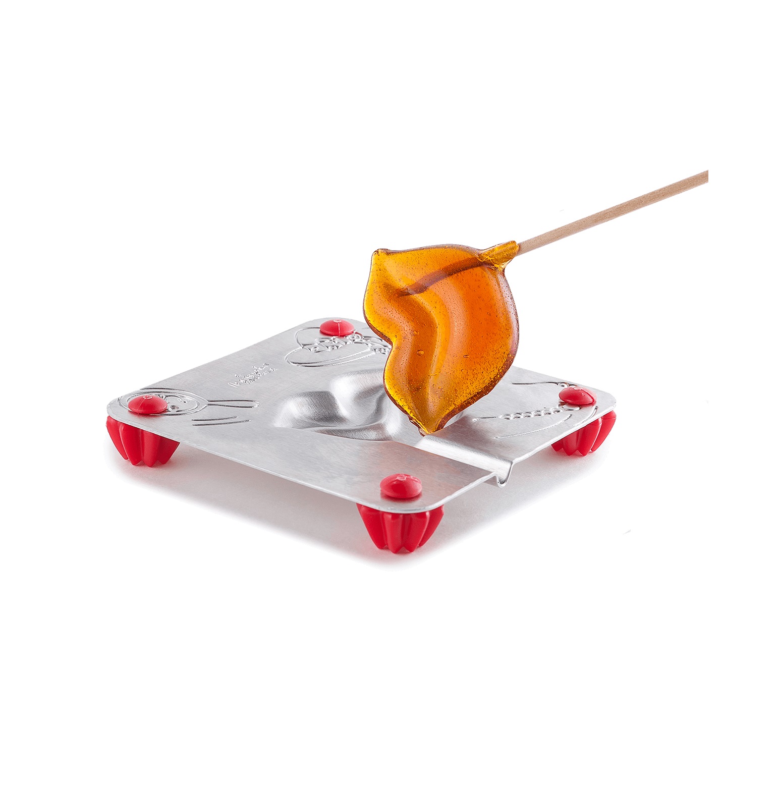 Форма для леденцов и шоколада "Губы" 95х95мм