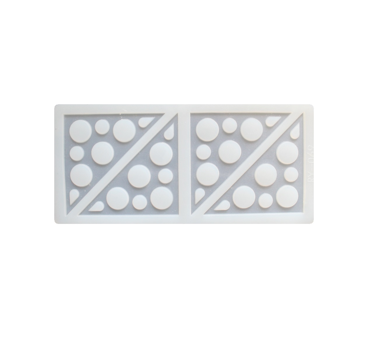 Коврик силиконовый для шоколада Треугольник с орнаментом 200х95мм АКЦИЯ