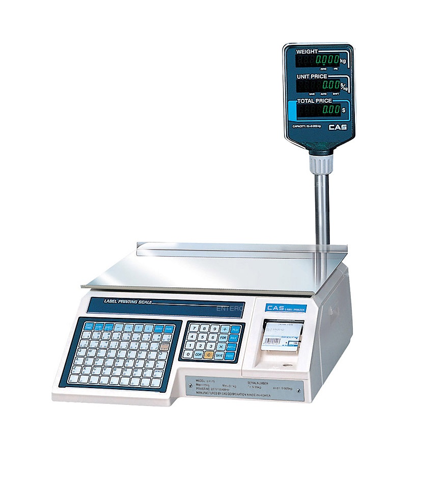 Весы торговые до 6кг CAS LP-6