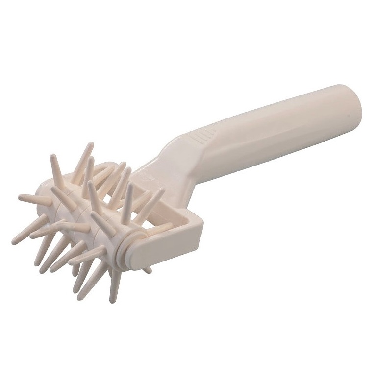 Валик для накатки теста с шипами 205х60х65мм